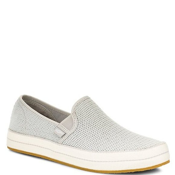 UGG Shoes - NEW UGG WOMENS BREN CANVAS SNEAKERS GREY VIOLET